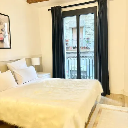 Piso Con Dos Con Camas Dobles Y Terrazas En El Poblenou * Barcelona