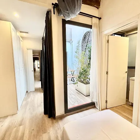 Piso Con Dos Con Camas Dobles Y Terrazas En El Poblenou Apartmán