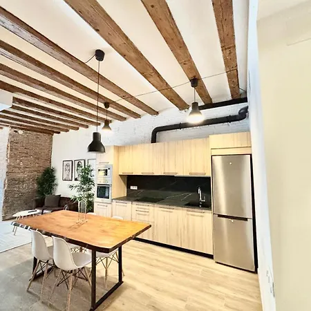 Piso Con Dos Con Camas Dobles Y Terrazas En El Poblenou Apartmán